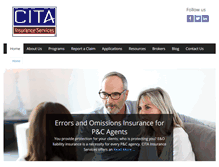 Tablet Screenshot of citainsurance.com